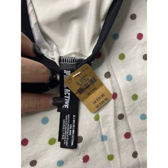 Victoria’s Secret PINK Active Ultimate Sports Bra – Hibiscus Floral Print, Strap - Picture 3 of 4